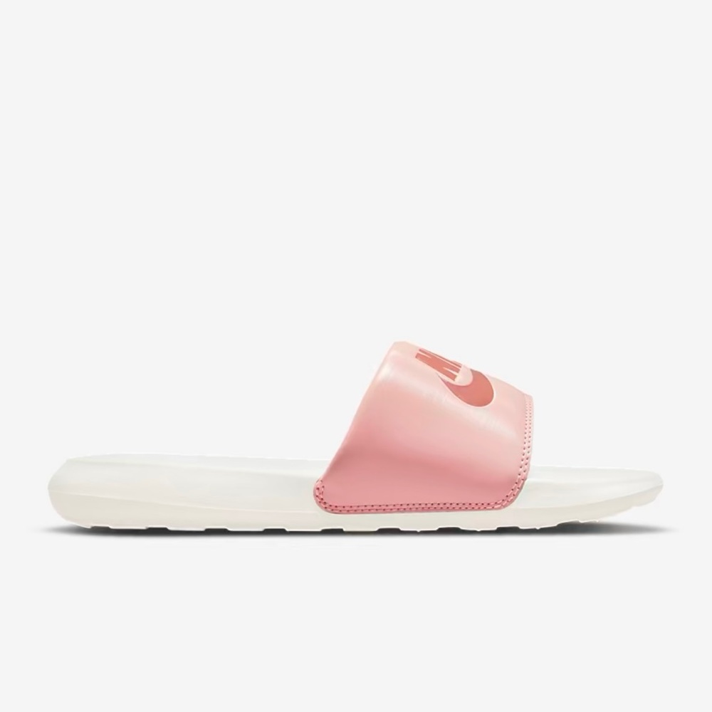 NIB Women Size 8 Nike Victori One Slides In Arctic Orange/Sail/Light Madder Root - Picture 5 of 12
